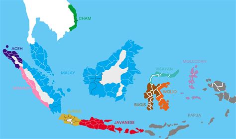 Maritime Southeast Asia Map And Culture Overhaul Indonesia Champa