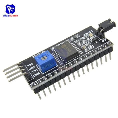 Pcf8574t Iic I2c Twi Spi Serial Interface Board Module Port For Arduino Lcd 1602 Lcd 2004