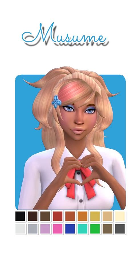 Cc Sims 4 Yandere Simulator The Sims 4 Yandere Sim Student Council