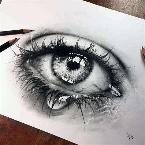 Learn To Draw Eyes - Drawing On Demand | Crying eye drawing, Drawing people, Eye drawing