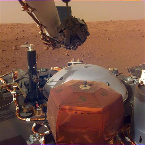 Nasas Mars Insight Flexes Its Arm Nasa Mars Exploration