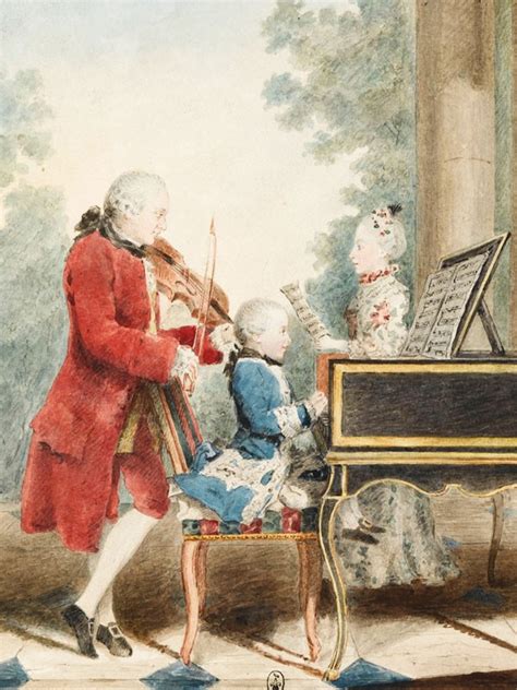 Wolfgang Amadeus Mozart Nacido En Salzburgo Y Criado Como Un Niño Prodigio