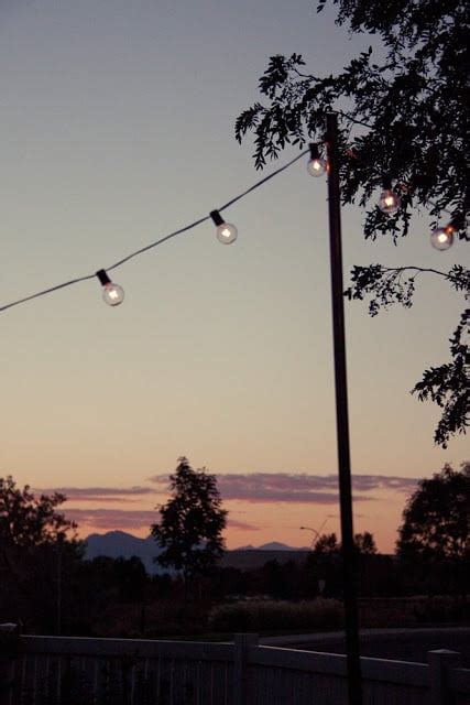 This Project Was So Rewarding Diy Outdoor String Lights