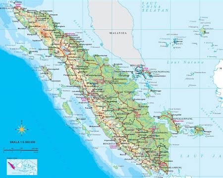 Kondisi Geografis Pulau Sumatera Berdasarkan Peta Luas Batas My Xxx Hot Girl