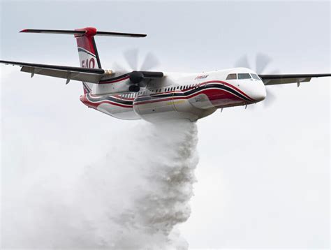 Conair Introduces Dash 8 400at Firefighting Airtanker For Canada