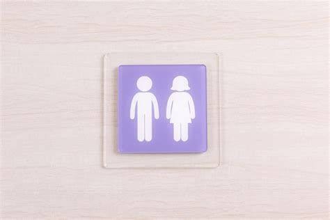 placa para banheiro 15x15cm unissex elo7 produtos especiais