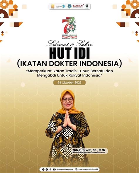 Selamat Hari Ulang Tahun Ke 73 Idi Ikatan Dokter Indonesia Dinas