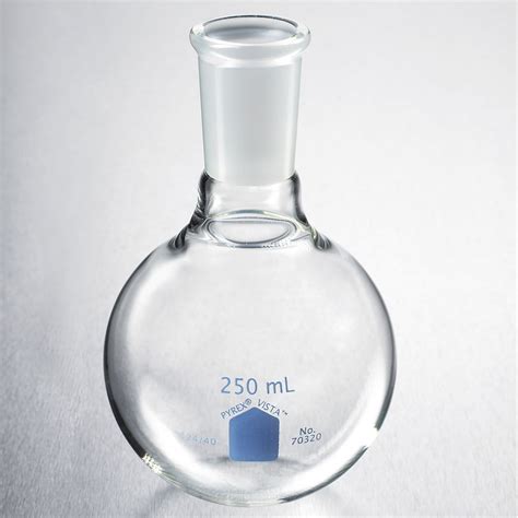 Pyrex Vista Round Bottom Boiling Flask 250 Ml Pack Of