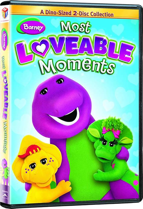 Barney Most Loveable Moments Uk Dvd And Blu Ray