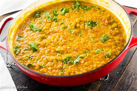 Golden Yellow Lentil Dal With Curry Girl And The Kitchen