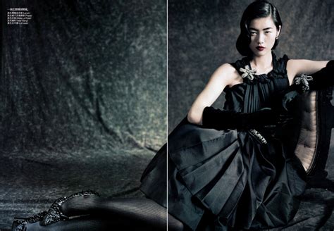 Liu Wen Para Vogue China Dress Fashion Girls