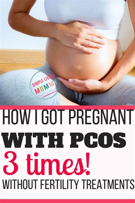 How I Got Pregnant With Pcos For Less Than Simple Living Mommy