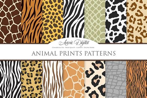 500 Animal Patterns And Backgrounds For Your Designs