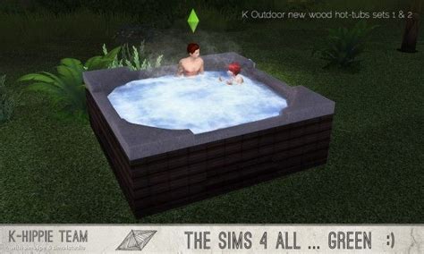 Simsworkshop Outdoor 14 Hot Tubs By K Hippie • Sims 4 Downloads Hot Tub Outdoor Sims 4 Hot Tub