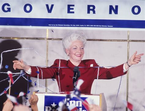 Ann Richards And Her Hair Have Their Cultural Moment The New York Times
