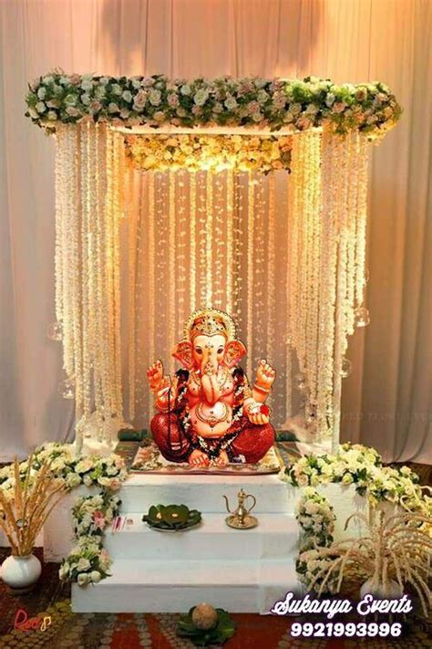 10 Decoration Of Ganesh Chaturthi At Home With Traditional And Modern Ideas