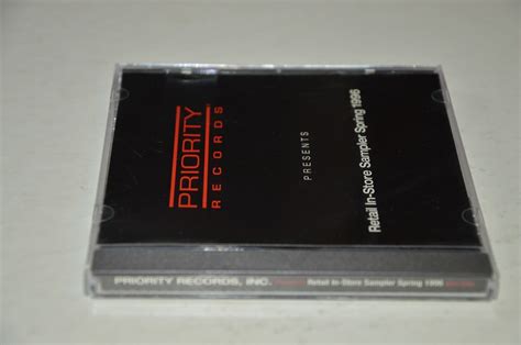Priority Records 1996 Spring In Store Sampler Cd Watts Gangstas