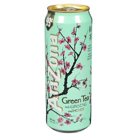 Arizona Green Tea Ginseng And Honey 680ml Beställ Arizona Green Tea