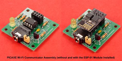 Build A Picaxe Esp 01 Wi Fi Communicator Projects