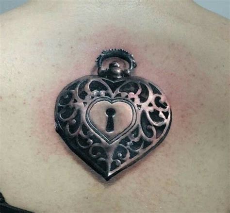 Heart Locket Tattoo Locket Tattoos Key Tattoos Life Tattoos Flower