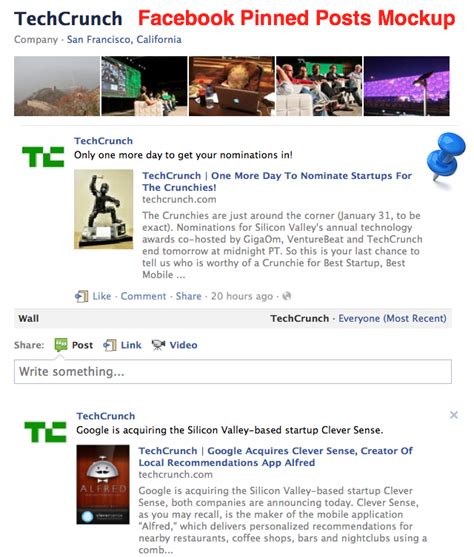 Pinned Posts, The Twitter Brand Page Feature Facebook and Google+ Should Steal – TechCrunch