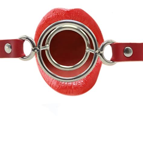 Oral Blowjob Due O Ring Ball Gags Bdsm Breathable Double Mouth Gag Fetish Ball For Men Women