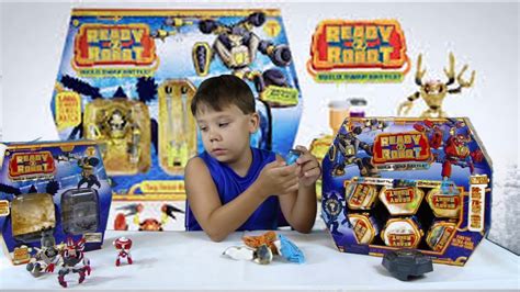Ready 2 Robot Toy Review 2 Tag Team And Battle Bot Packs Youtube