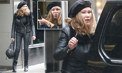 ‘catwoman Jocelyn Wildenstein Steps Out For Lunch In New York Daily