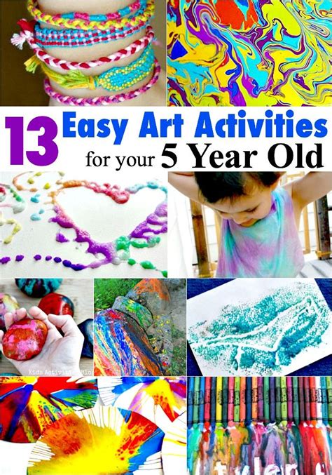 Art Activities For 5 Year Olds