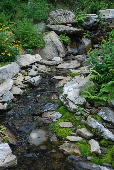 Water Feature That Appears To Be A Natural Stream Water Features In