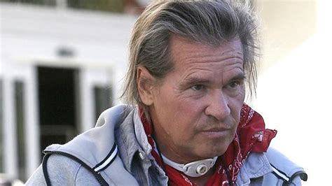 Val Kilmer Cancer Concerns Actor Spotted With Tracheostomy Tube Around His Neck Au