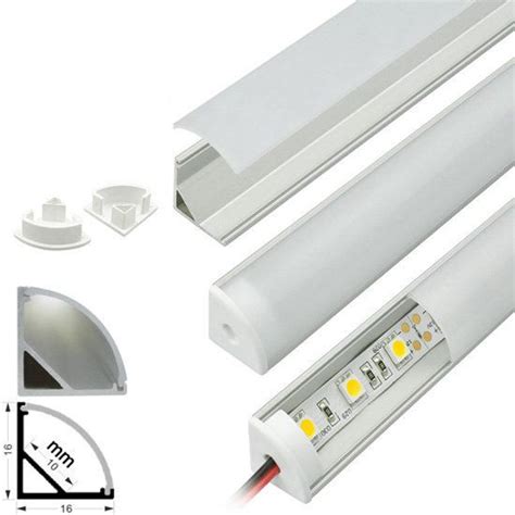 The 12v lights are fit well in most locations and use less power. Buy LED Aluminium Profile Light 16 mm x 16 mm (For LED ...