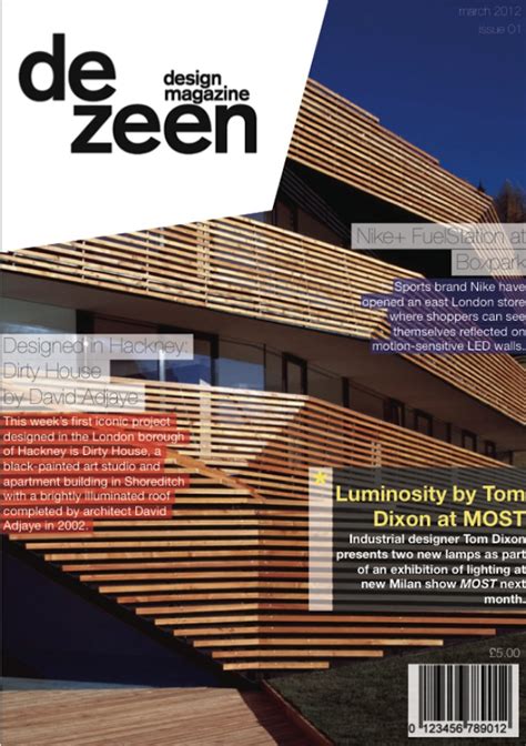 Winner Of Numerous Awards For Journalism And Publishing Dezeen Is One