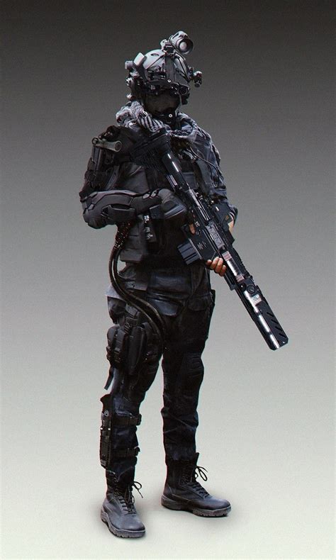 Pin By Veselin Yordanov On Character Design Future Soldier Sci Fi