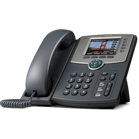 Cisco Spa525g2 5 Line Ip Phone With Color Display Spa525g2 Bandh