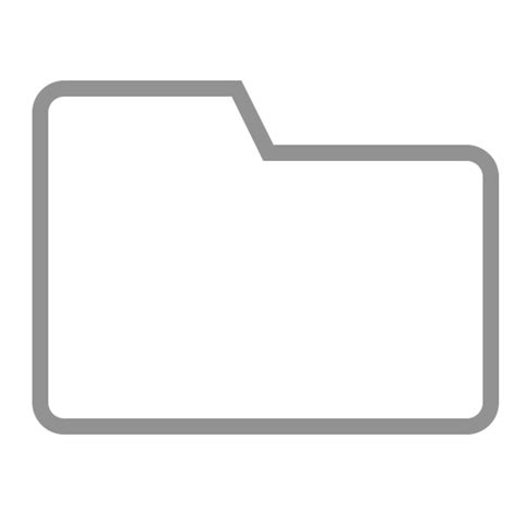 White Folder Icon Png 332225 Free Icons Library