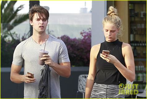Patrick Schwarzenegger And Girlfriend Abby Champion Grab Smoothies Together Photo 961881 Photo