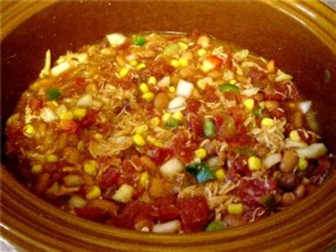 Stir lightly to allow cheese to melt. Low Fat Crock Pot Chicken Taco Soup Recipe - Food.com