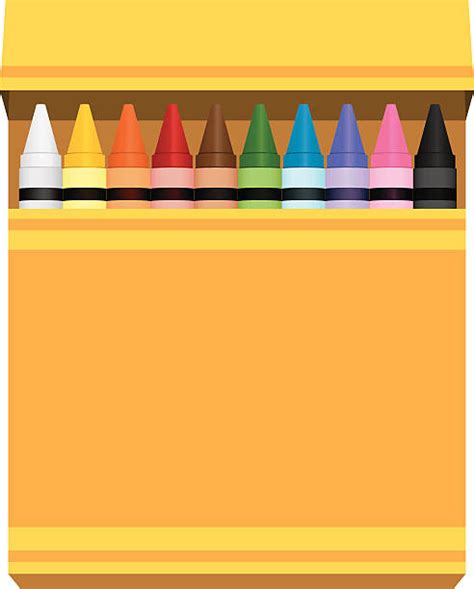Crayon Box Illustrations Royalty Free Vector Graphics And Clip Art Istock