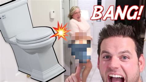 Exploding Toilet Prank On Mom Youtube