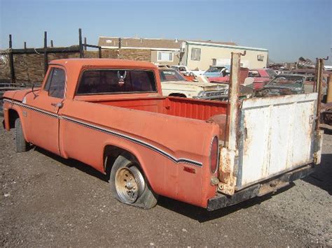 Disassembled body, front floor pan and trunk pan, tack welded in place. 1970 Dodge-Truck Dodge (#704346C) | Desert Valley Auto Parts
