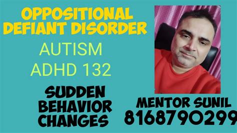 Autism Adhd 132 Oppositional Defiant Disorder Practice Challenges