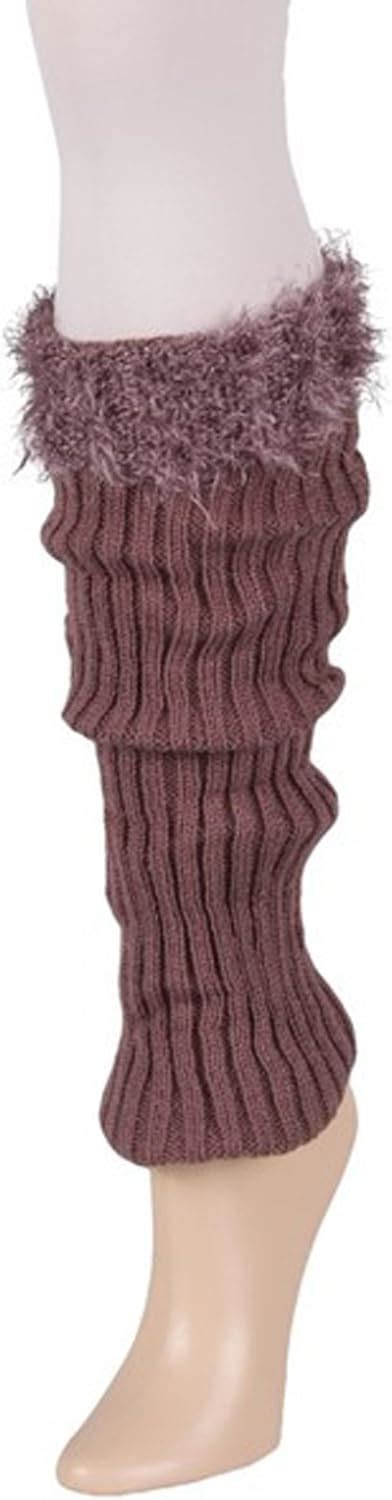 Light Purple Wool Leg Warmers Womens Coldweather Fashion Leg Warmers Clothing