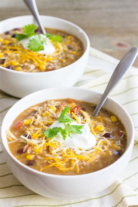 Instant Pot Mexican Chicken And Rice Soup With Video Bread Booze Bacon