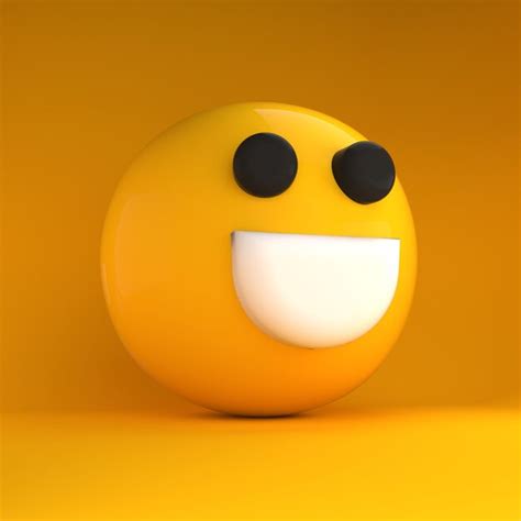 Premium Photo 3d Emoji Happy