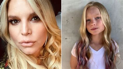 jessica simpson mom shamed for dyeing daughter maxwell s hair