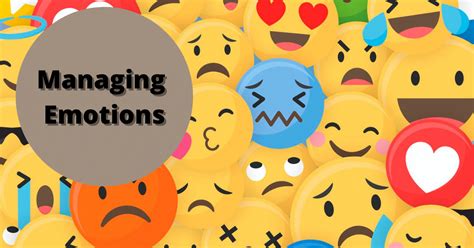 Managing Emotions Ways Tips To Manage Emotions