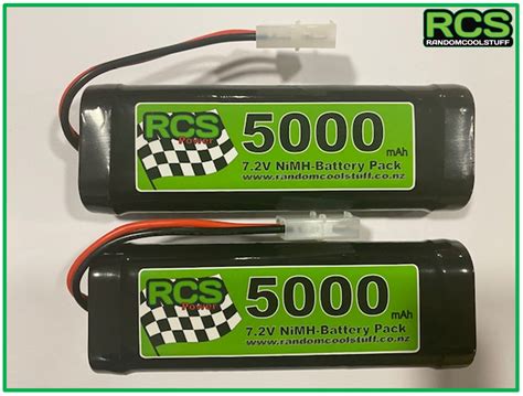 2 X 72v 5000mah Nimh Battery For Rc Cars Random Cool Stuff Rcs New
