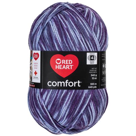 Red Heart® Comfort Multicolor Yarn Michaels