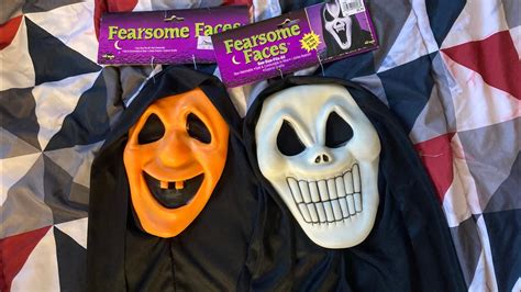 Fearsome Faces Tagged Masks Unboxing Youtube